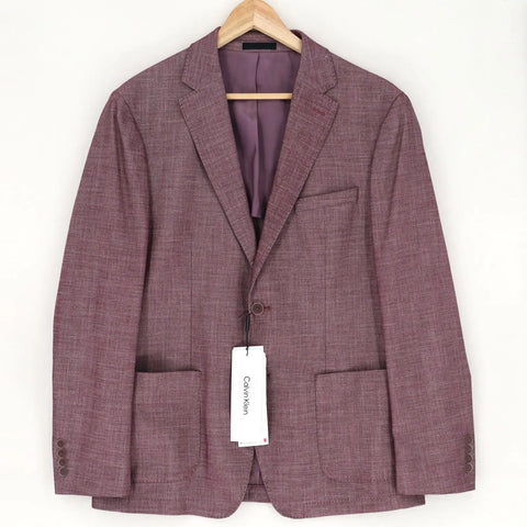 Calvin Klein Men's Plum Raspberry Slim Fit Sport Blazer | Calvin Klein In Lebanon
