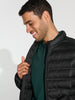 Sinsay Men's Black Quilted Jacket | Sinsay In Lebanon