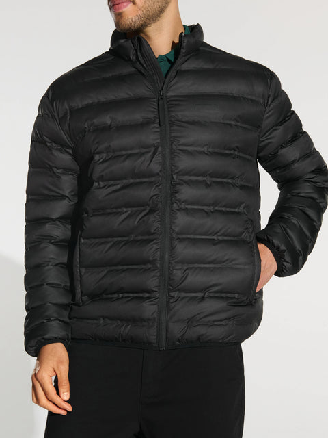 Sinsay Men's Black Quilted Jacket | Sinsay In Lebanon