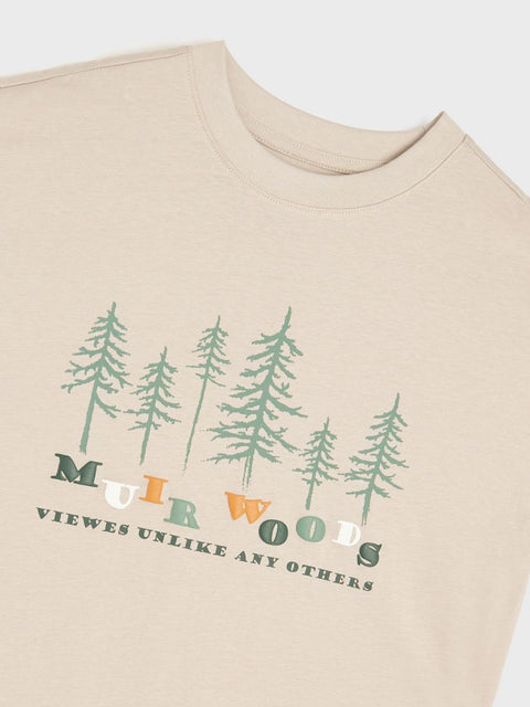 Sinsay Boy's Khaki Printed Crew Neck T-Shirt |Sinsay In Lebanon