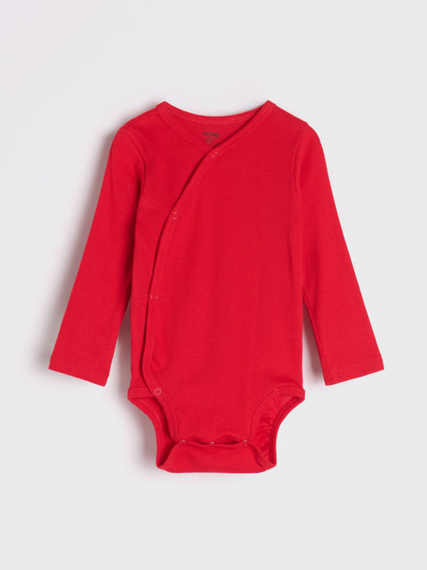 Sinsay Baby Girl's Beige/Red Cotton Bodysuits 2-Pack | Sinsay In Lebanon