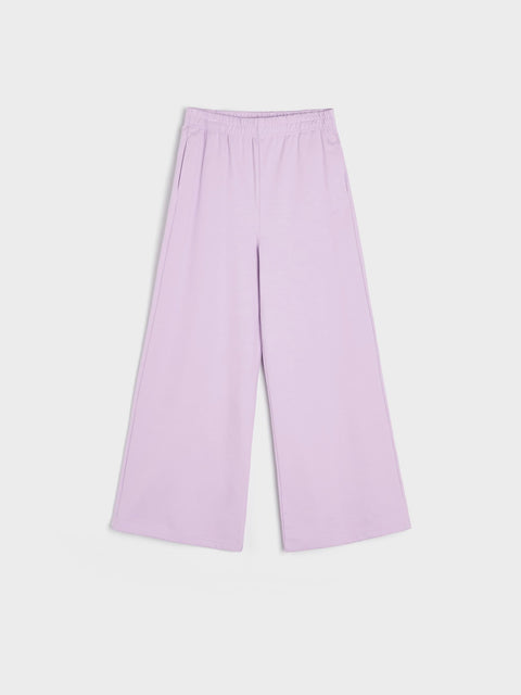 Sinsay Girl's Purple Wide Leg Trousers | Sinsay In Lebanon