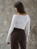 Sinsay Women White Long Sleeve T-Shirt | Sinsay in Lebanon