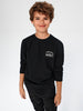 Sinsay Boy's Black Long Sleeve Printed Sweatshirt | Sinsay In Lebanon