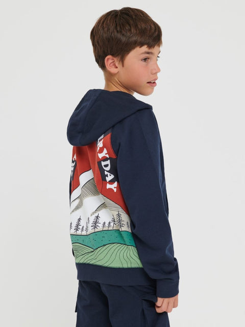 Sinsay Boy's Navy Hooded Jacket |Sinsay In Lebanon
