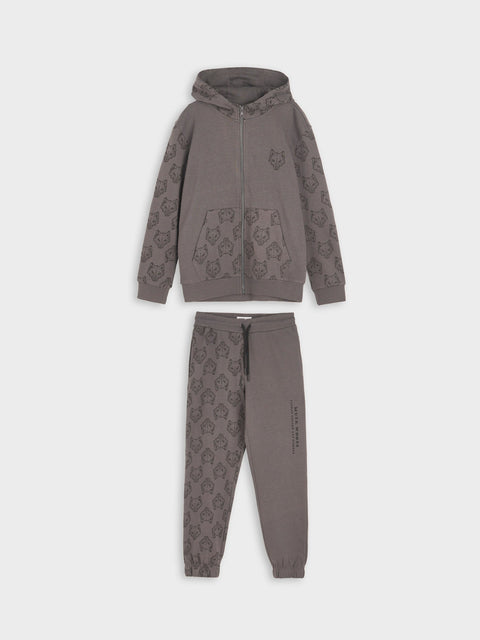 Sinsay Boy's Dark Grey Sweatshirt And Trousers Set | Sinsay In Lebanon