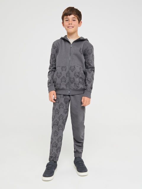 Sinsay Boy's Dark Grey Sweatshirt And Trousers Set | Sinsay In Lebanon