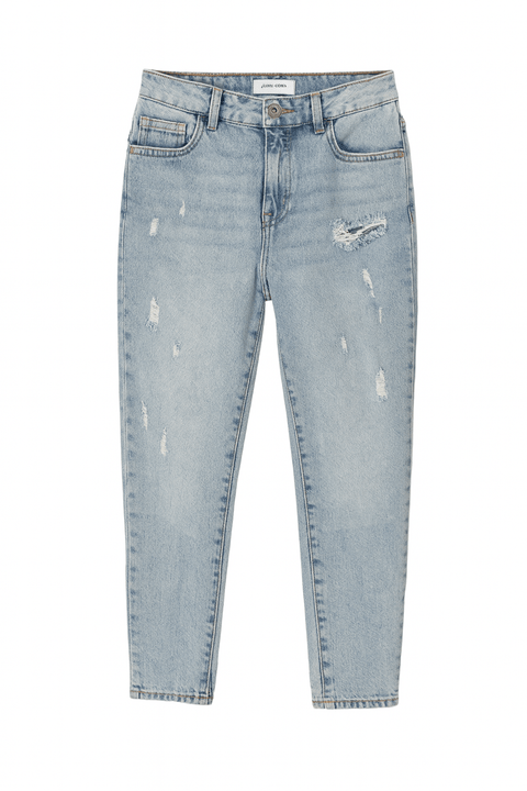 Reserved Girl's Light Blue Ripped Jeans | Reserved In Lebanon