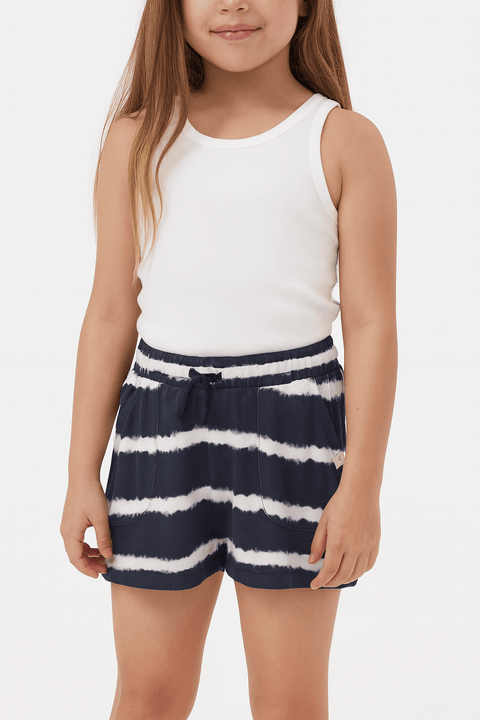 Roxy Girl's Navy & White Short ABFK608