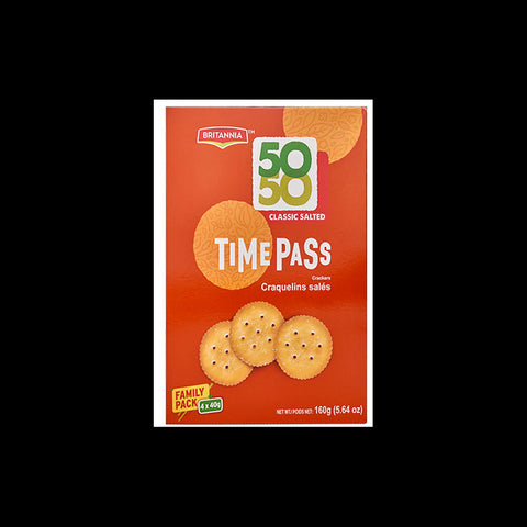 Britannia 50/50 Time Pass Crackers 160g