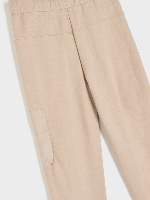 Beige pants on a white background