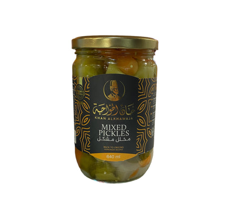 Khan Al Khawaja Mixed Pickles 640ml | Khan Al Khawaja In Lebanon