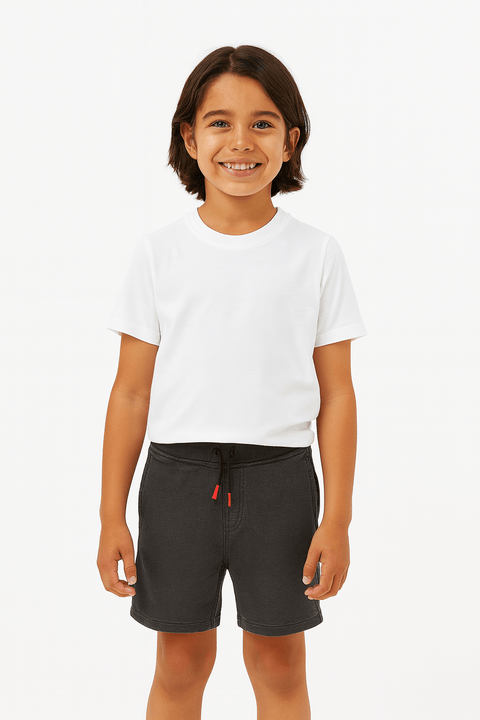 Levis Boy's Dark Gray Short ABFK989
