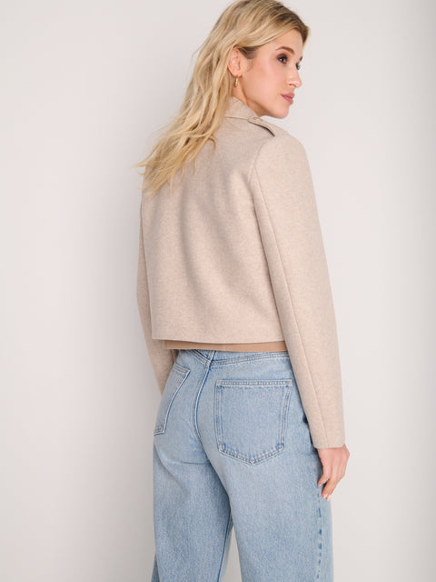Sinsay Women's Beige Regular Fit Jacket|Sinsay In Lebanon