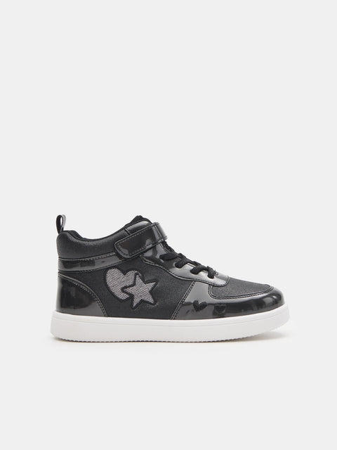 Sinsay Baby Girl's Black High Ankle  Sneakers | Sinsay in Lebanon