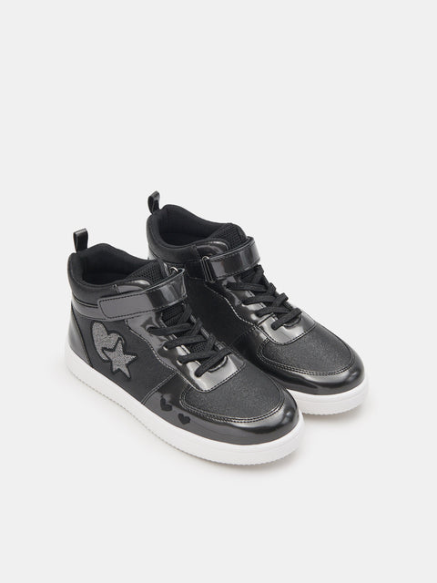 Sinsay Baby Girl's Black High Ankle  Sneakers | Sinsay in Lebanon