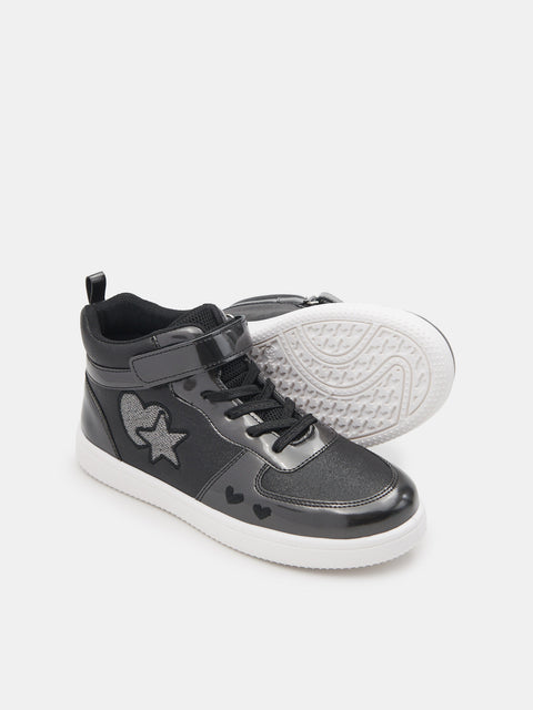 Sinsay Baby Girl's Black High Ankle  Sneakers | Sinsay in Lebanon