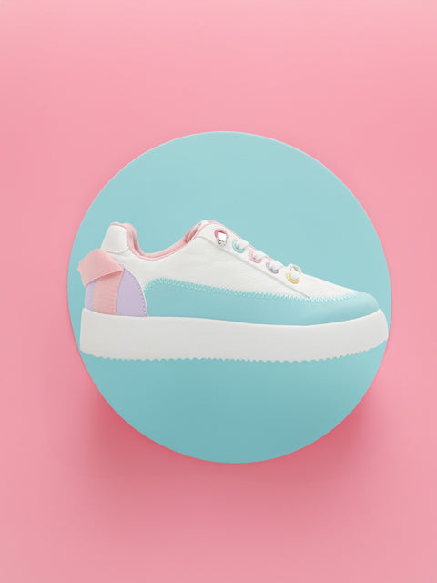 Sinsay Girl's Multicolor Pull Loop Sneakers | Sinsay In Lebanon