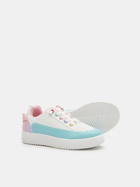 Sinsay Girl's Multicolor Pull Loop Sneakers | Sinsay In Lebanon