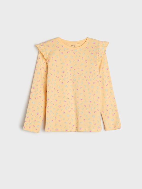 Sinsay Girl's Yellow  Long sleeve Blouse |Sinsay in Lebanon