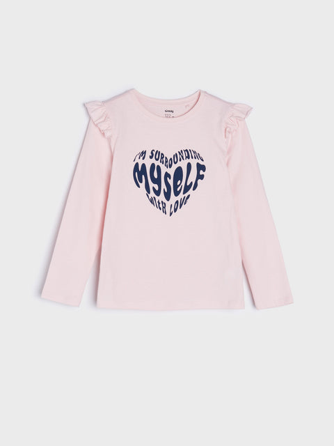 Sinsay Girl's Navy & Pink Long Sleeve Blouse 2 Pack | Sinsay In Lebanon