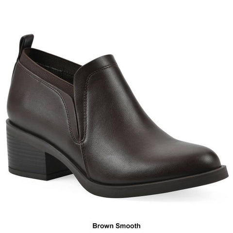 White Mountain Women's Culvert Ankle Booties (Black Smooth) - Size 8.0 M