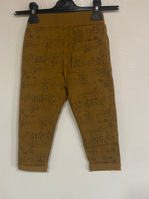 POMPdeLUX Girl's Camel Organic Jersey Sweatpants | POMPdeLUX in Lebanon