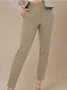 Sinsay Women’s Khaki High-Waisted Tailored Trousers | Sinsay in Lebanon