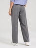 Sinsay Women's Grey Elastic Waistband Smooth Pants | Sinsay In Lebanon