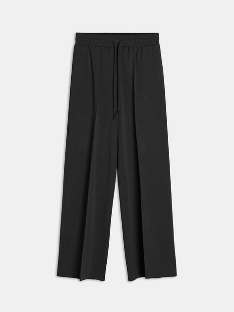Sinsay Women's Black Elastic Waist Wide Leg Pants | Sinsay in Lebanon