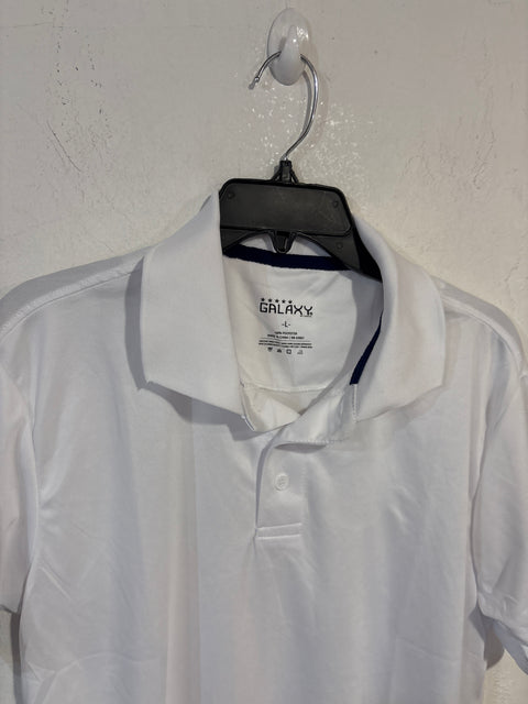 Galaxy   Men's White Basic Polo T-Shirts    | Galaxy  in Lebanon