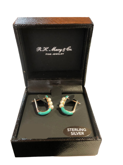 R.H.Macy&Co Women's Sterling Silver Earrings| R.H.Macy&Co in Lebanon