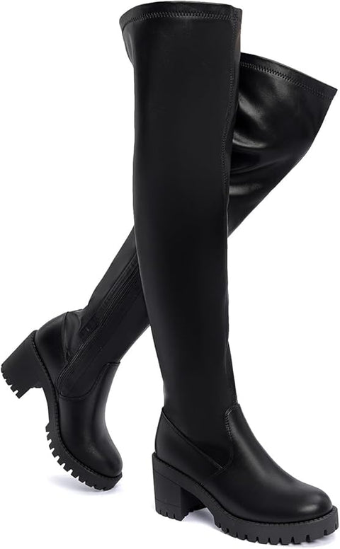 Steve Madden Women's Black High Boots | Steve Madden In Lebanon