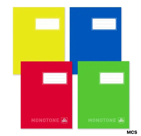 Monotone Notebook 60gsm  48sh 165x210mm (LI4801/L)