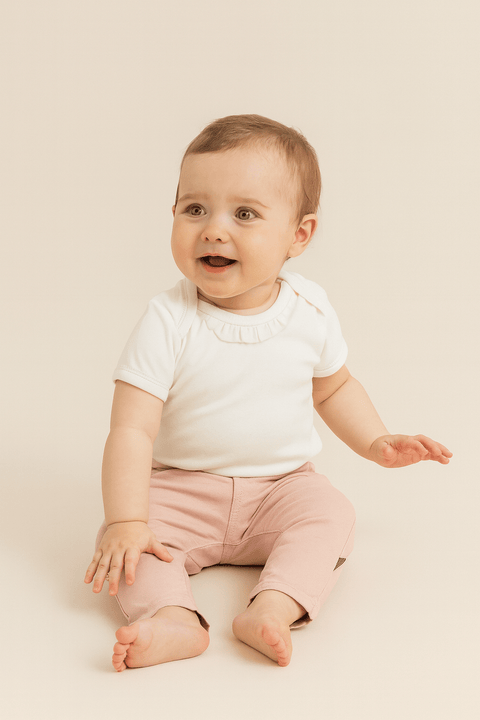 POMPdeLUX Baby Girl's Rose Vilma Lt Trouser |POMPdeLUX in Lebanon