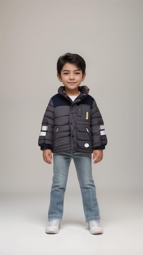 S.Oliver  Boy's Grey Puffer Jacket |S.Oliver In Lebanon