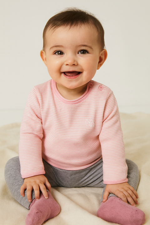 S.Oliver Baby Girl Pink Blouse  | S.Oliver In Lebanon