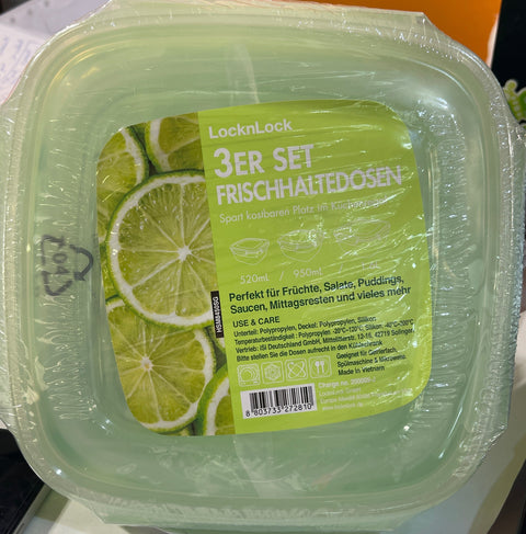 LocknLock Green Food Storage 3 Set | LocknLock  In Lebanon