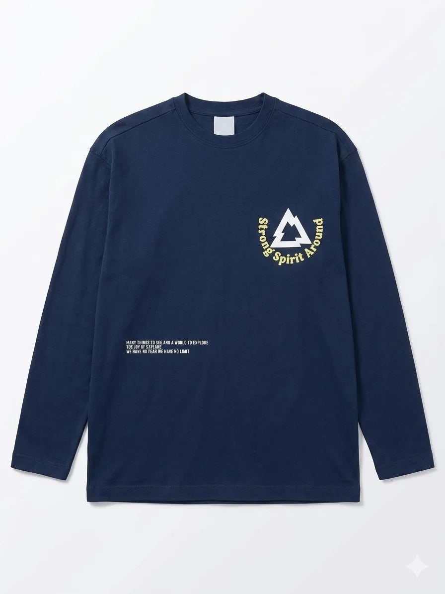 Zara Boy's Navy Printed Blouse | Zara In Lebanon