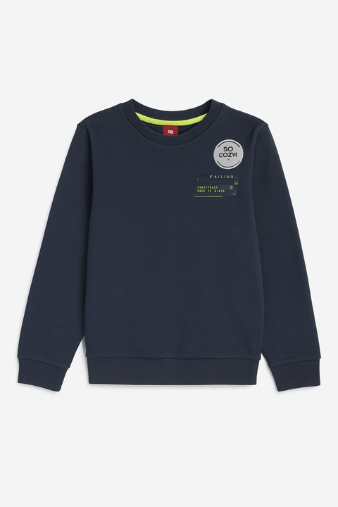 S.Oliver Boy's Navy Long-Sleeve Hoodie |S.Oliver in Lebanon