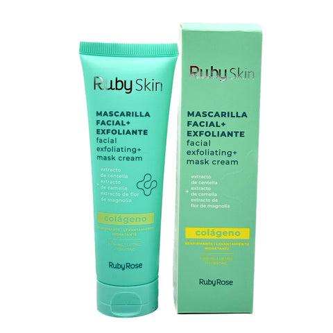 Ruby Rose Exfoliating Cream Mask With Collagen HB-205