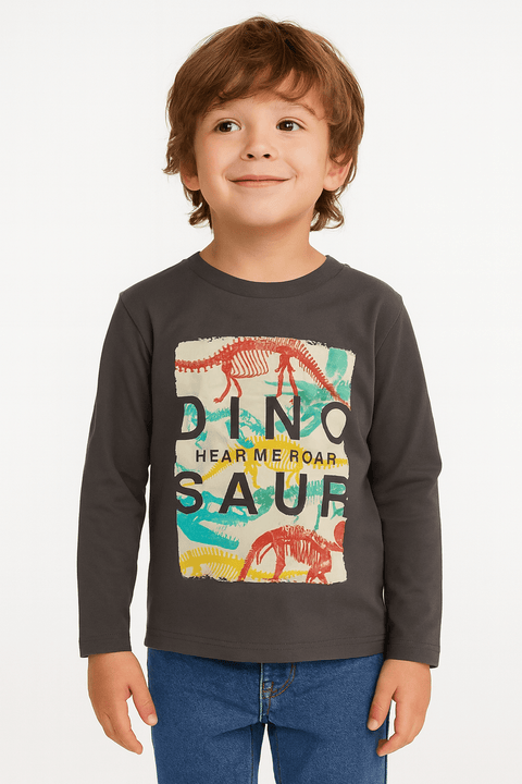 Boboli Boy's Multicolor Long-Sleeve Blouse | Boboli in Lebanon