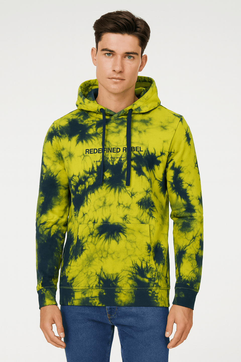 Rebel Men's Multi Colors Tie Dye Hoodies | Rebel In Lebanon