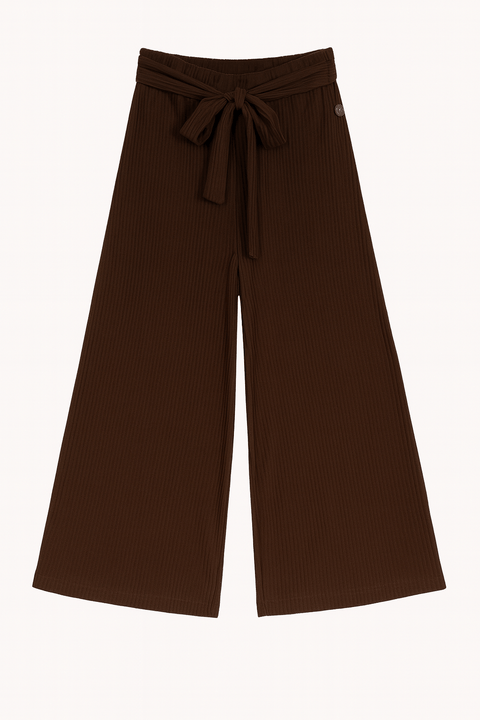 POMPdeLUX Girl's Brown Kaylee Trousers |POMPdeLUX in Lebanon