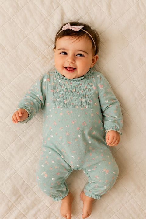 Sinsay Baby Girl's Light Green Overall | Sinsay In Lebanon