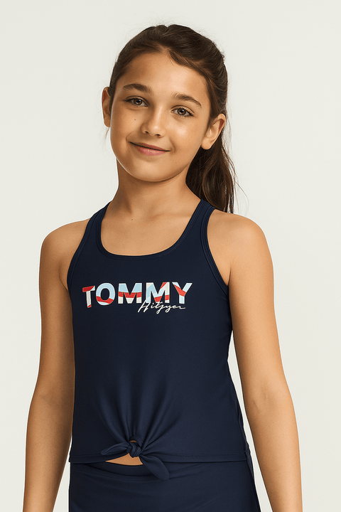 Tommy Hilfiger  Girl's Navy Blue Blouse ABFK1673