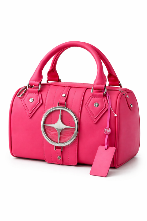 Paris Hilton Women's Pink Leather Handbag | Paris Hilion In Lebanon