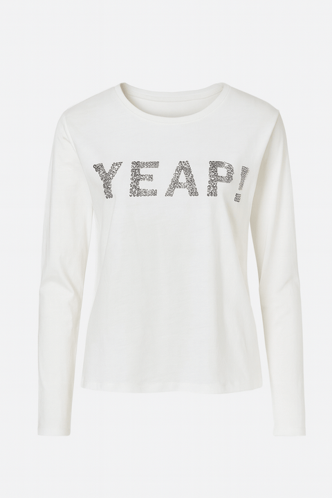 S.Oliver Girl's White Long-Sleeve Blouse |S.Oliver in Lebanon
