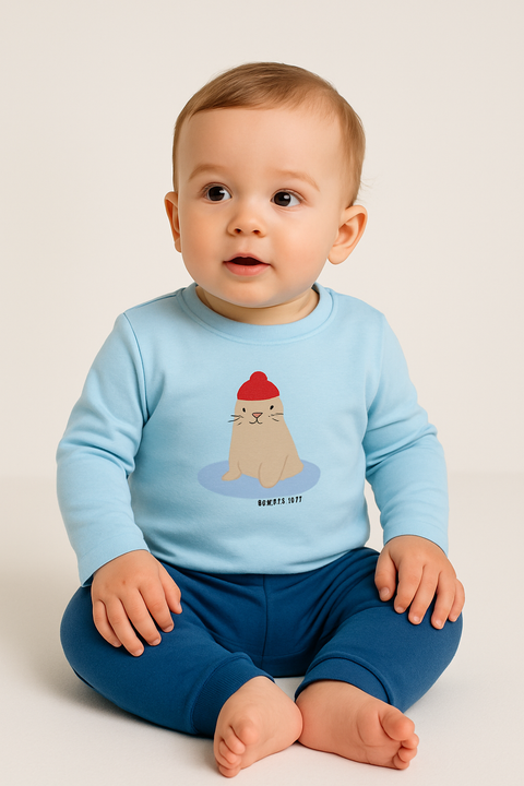 Sinsay Baby Boy's Light Blue & Navy Pajama Set | Sinsay In Lebanon