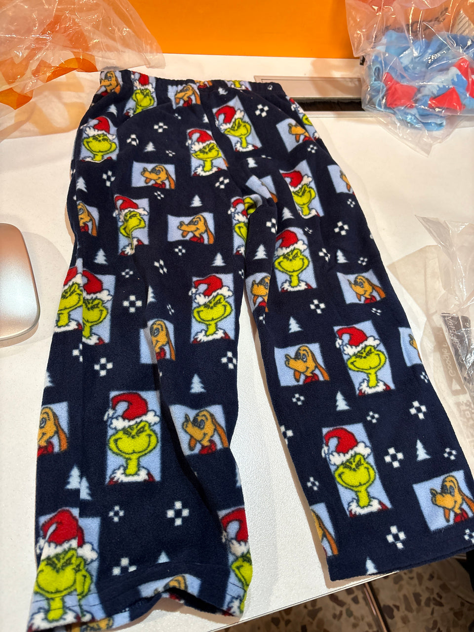 The Grinch Baby Boy's Navy Sleep Pajama Bottom |The Grinchin Lebanon
